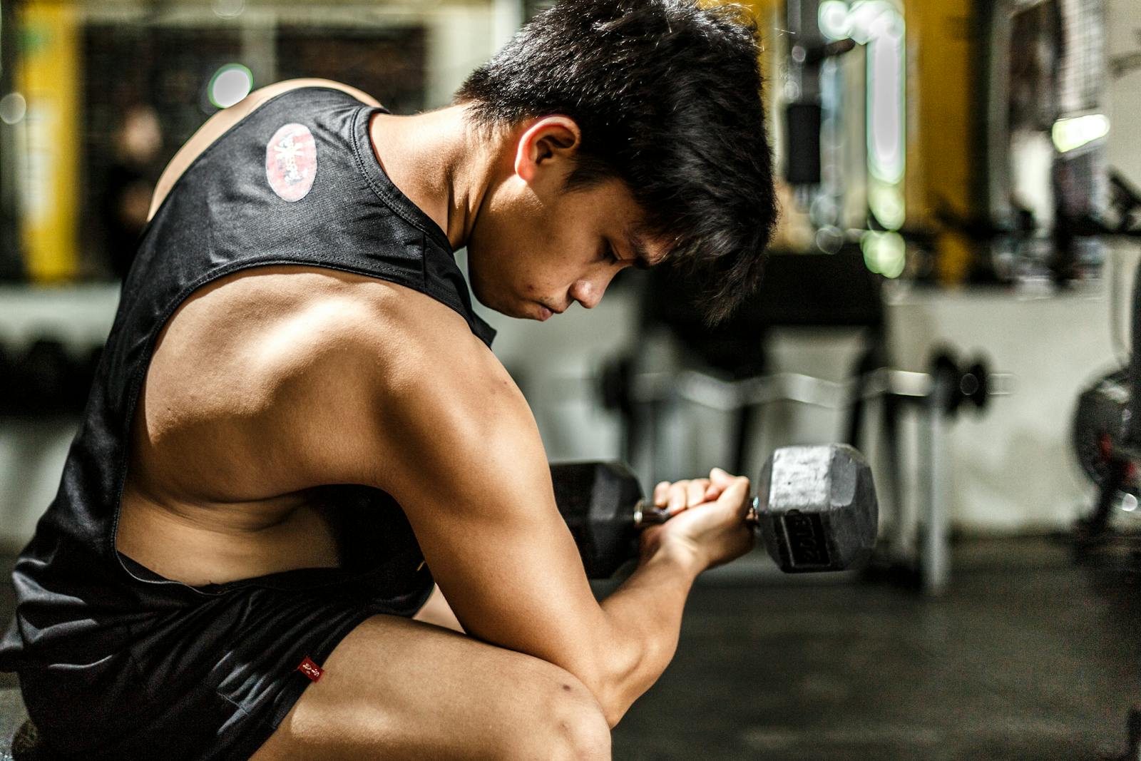 Upper Body Workout with Dumbell